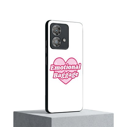 Emotional Baggage motorola edge 40 neo 5g mobile cover | shockproof glass phone case