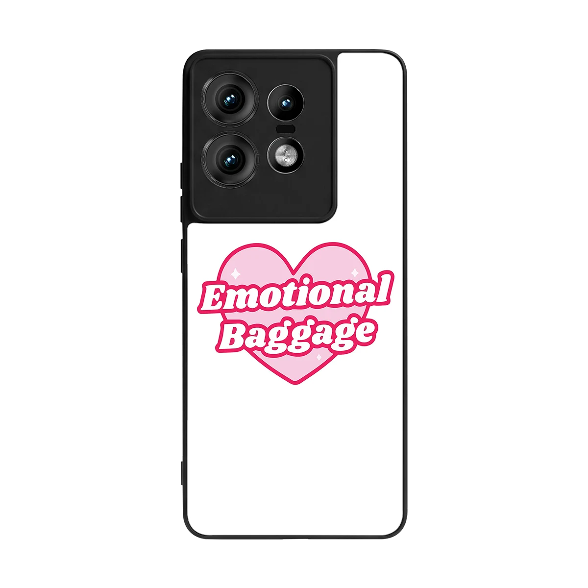 Emotional Baggage back phone cover | glass case for motorola edge 50 pro