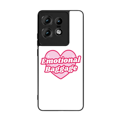 Emotional Baggage back phone cover | glass case for motorola edge 50 pro