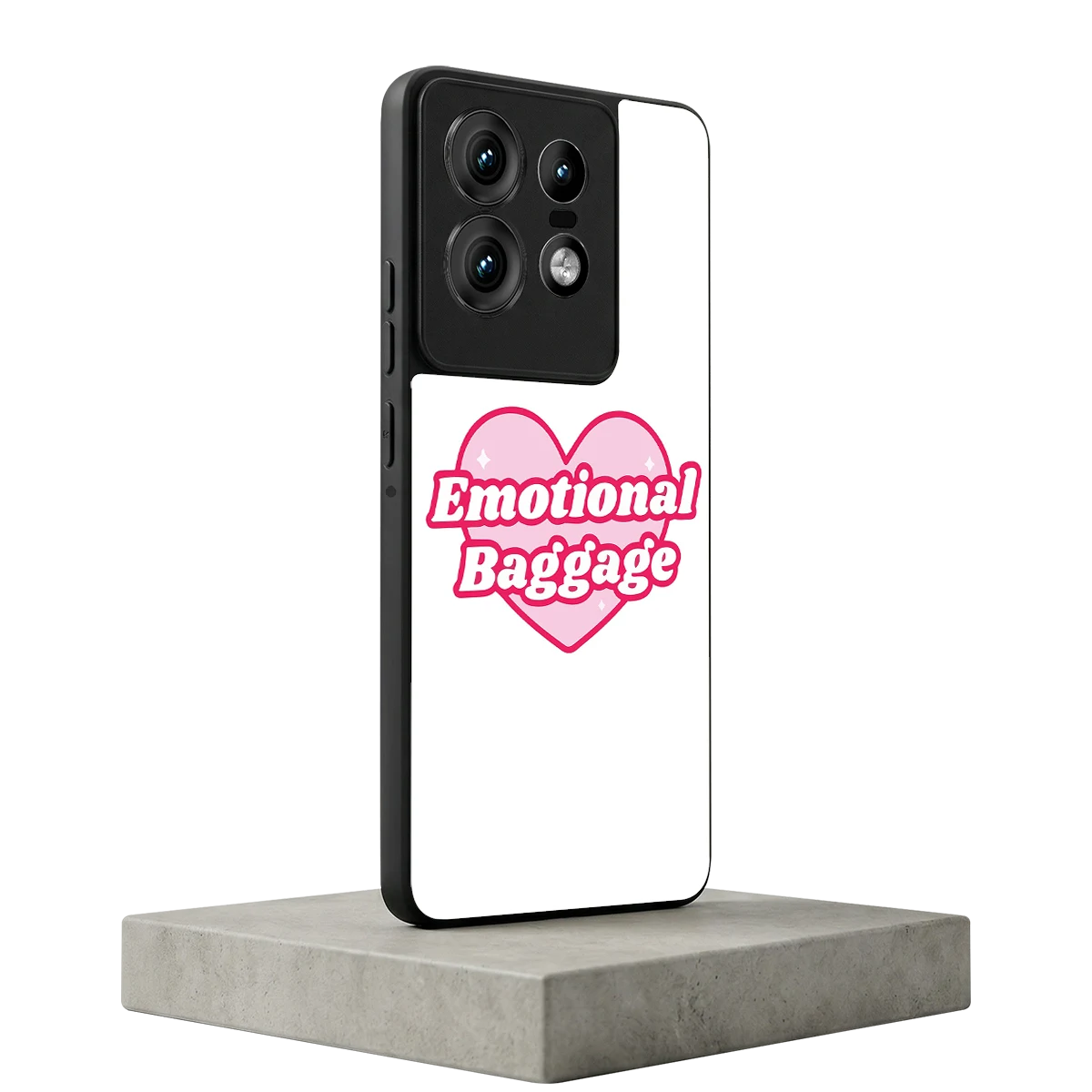 Emotional Baggage motorola edge 50 pro mobile cover | shockproof glass phone case