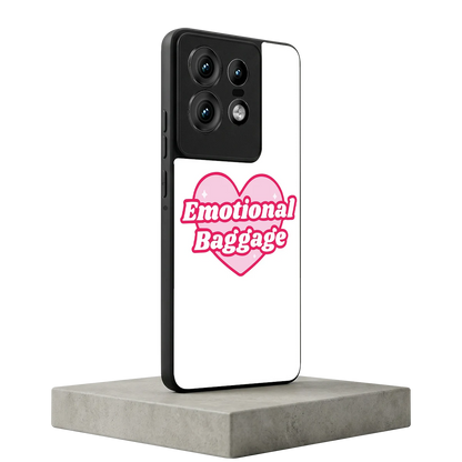Emotional Baggage motorola edge 50 pro mobile cover | shockproof glass phone case