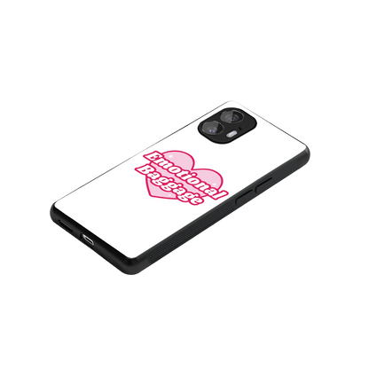 Emotional Baggage stylish phone case for nothing phone 2 | glossy glass and slim fit