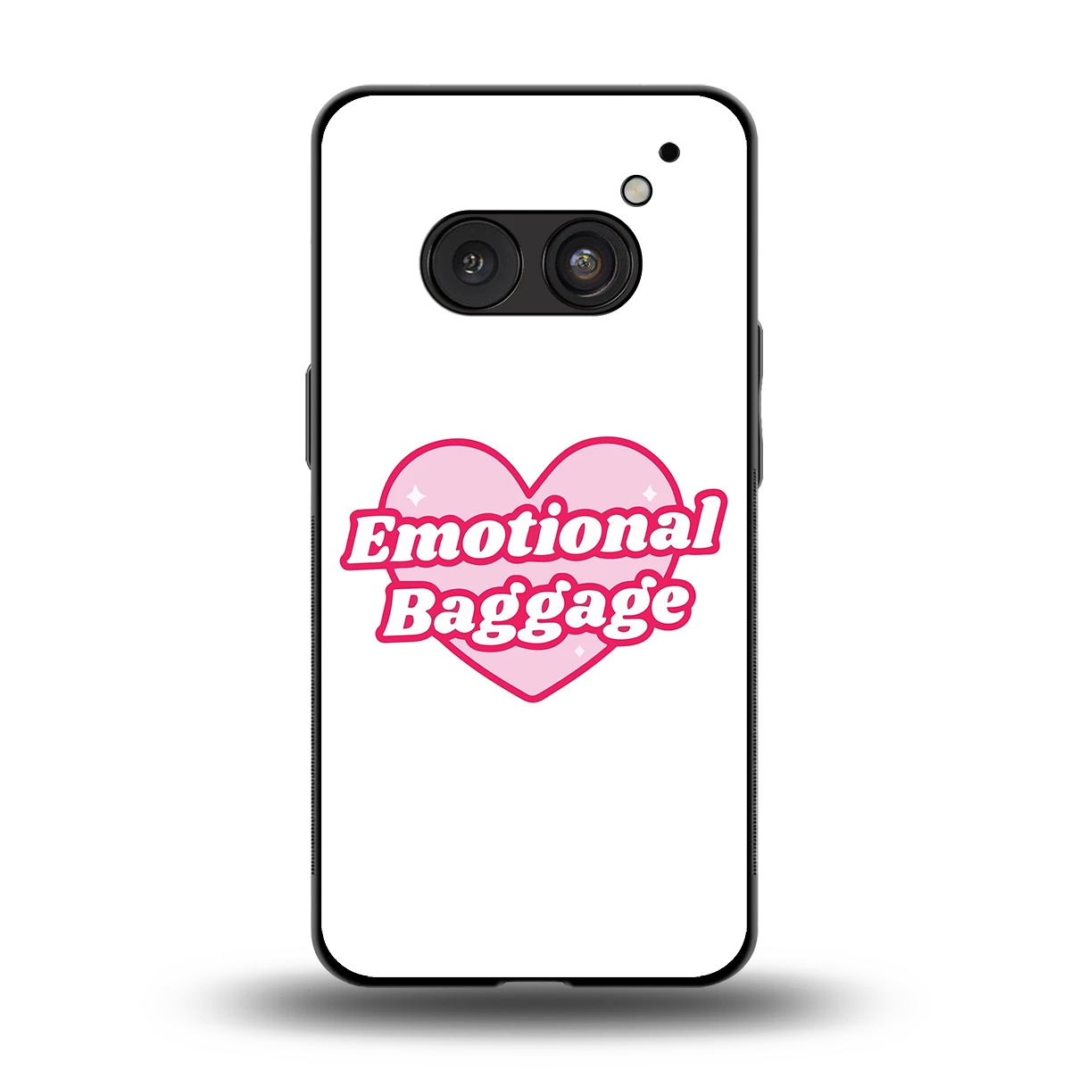 Emotional Baggage back phone cover | glass case for nothing phone 2a plus