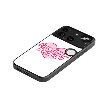 Emotional Baggage stylish phone case for nothing phone 3 | glossy glass and slim fit