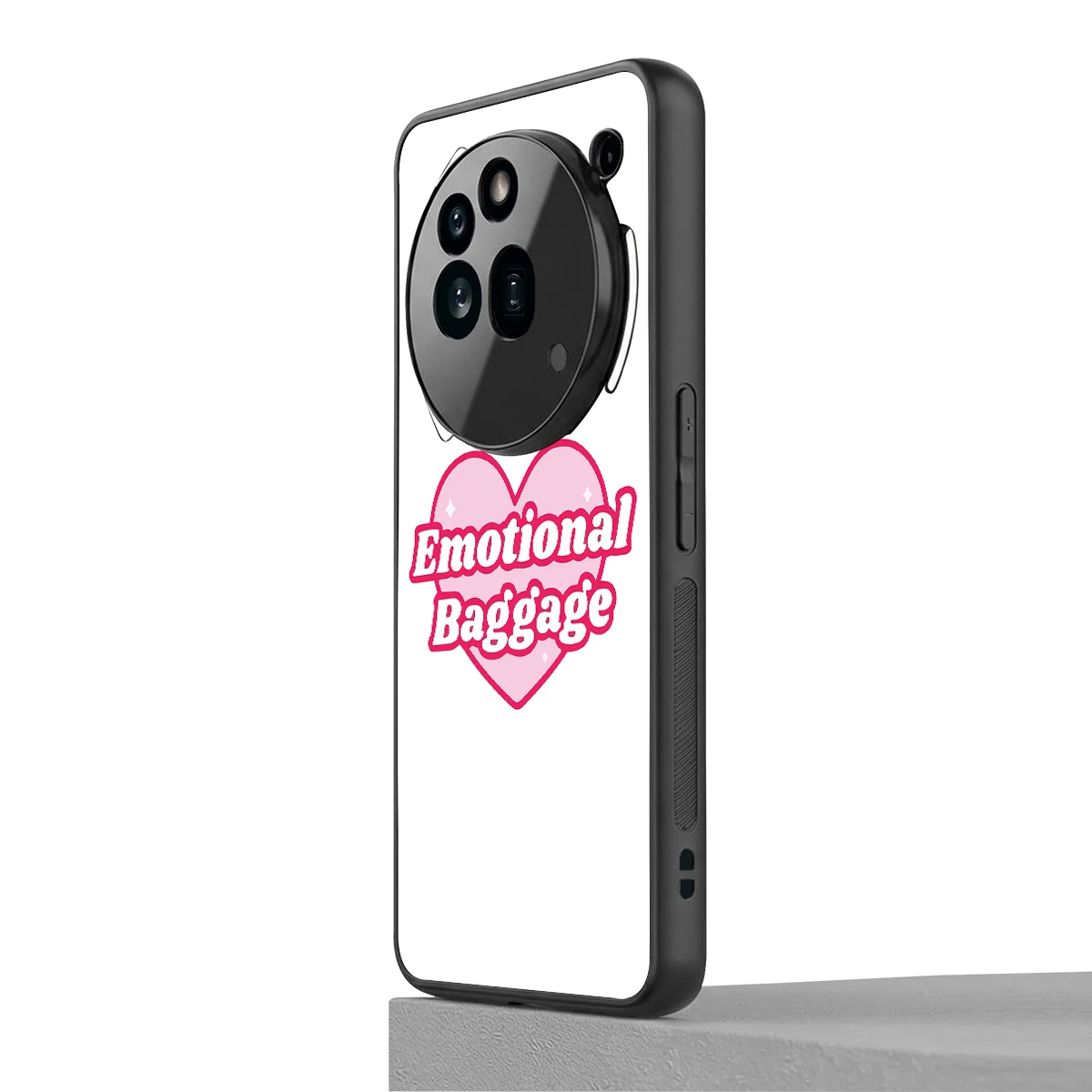 Emotional Baggage nothing phone 3a pro mobile cover | shockproof glass phone case