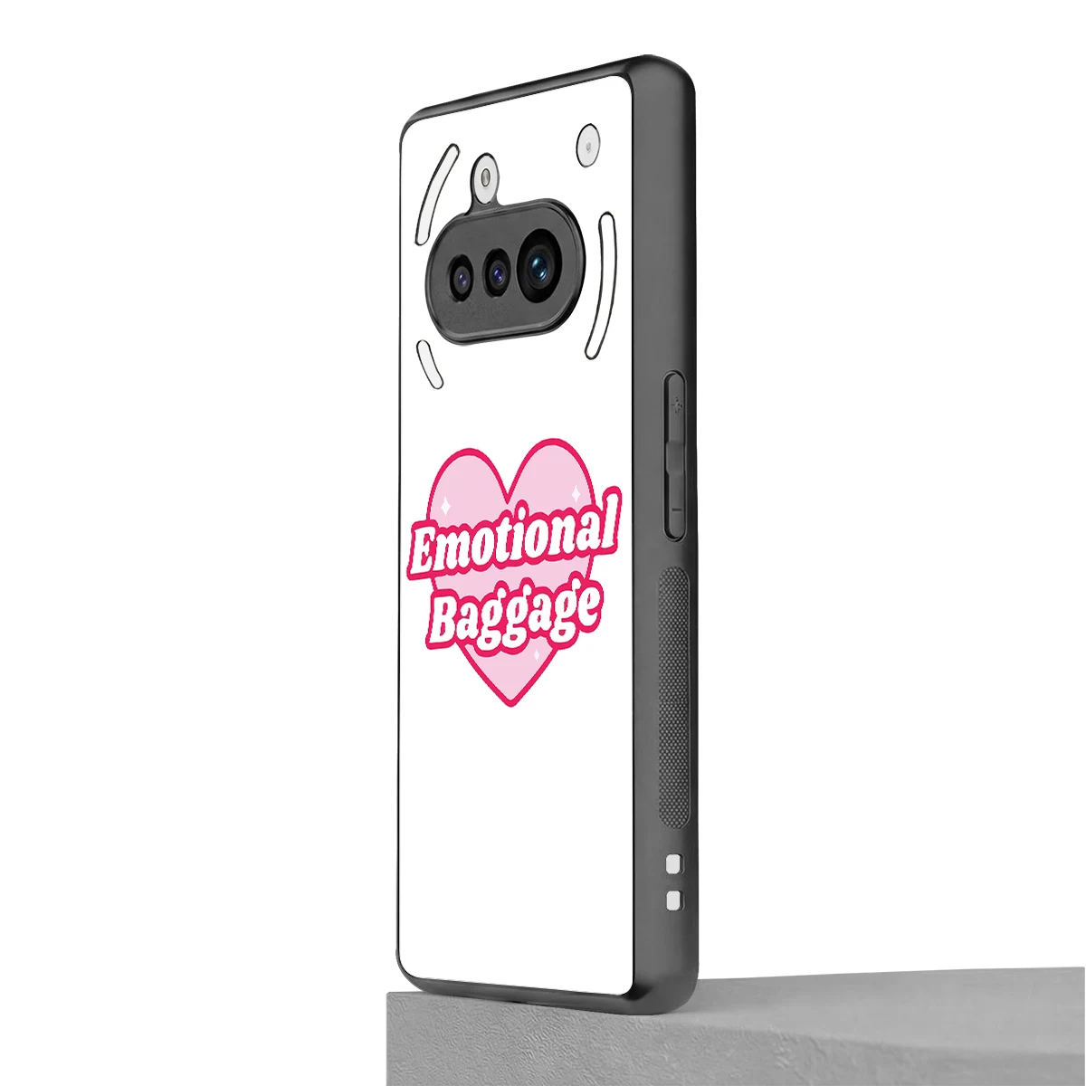Emotional Baggage nothing phone 3a mobile cover | shockproof glass phone case