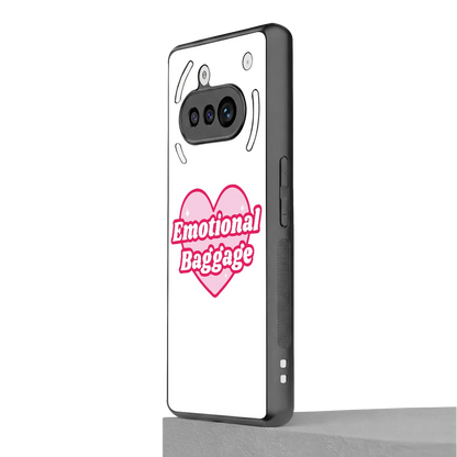 Emotional Baggage nothing phone 3a mobile cover | shockproof glass phone case