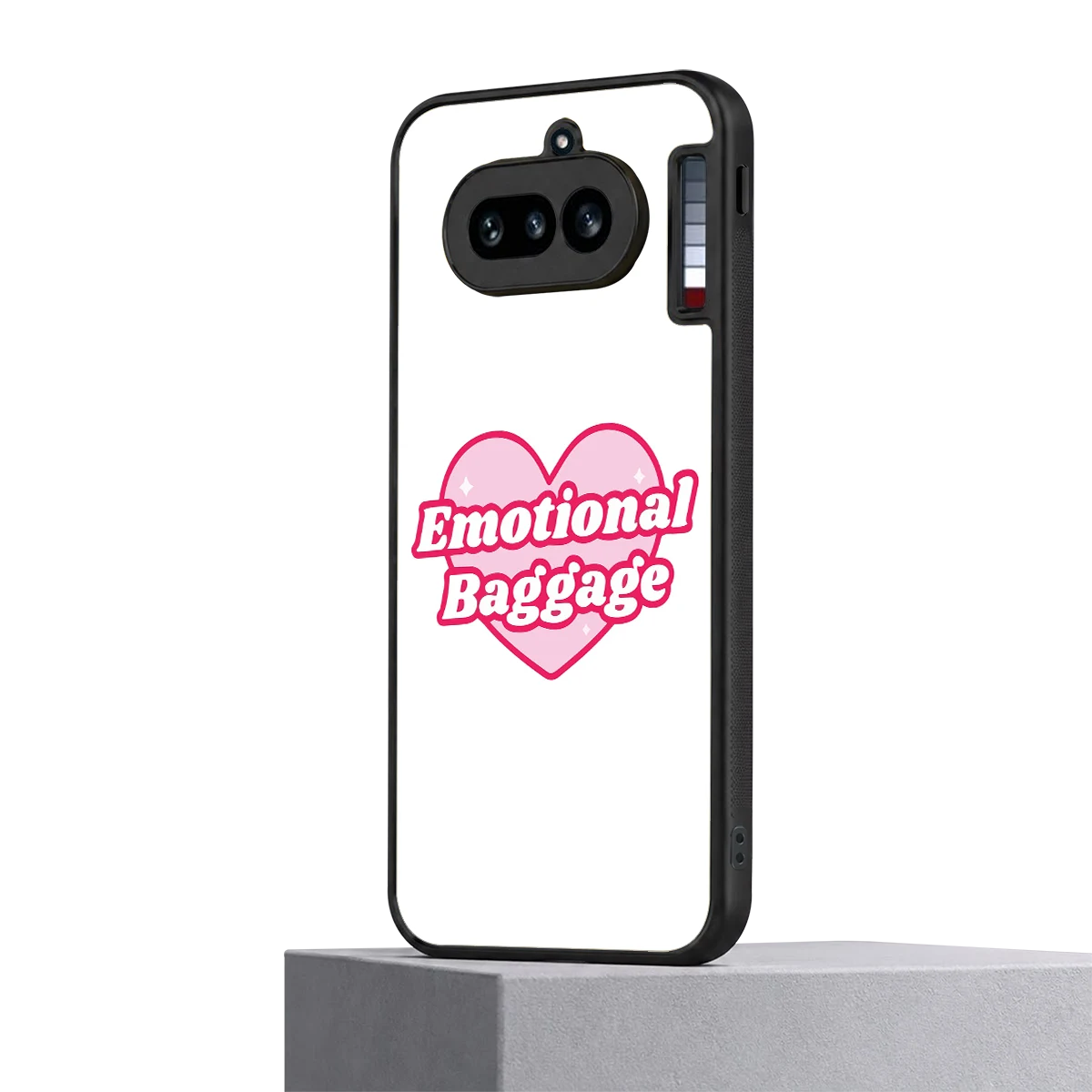 Emotional Baggage nothing phone 4a mobile cover | shockproof glass phone case