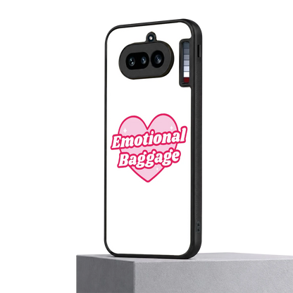 Emotional Baggage nothing phone 4a mobile cover | shockproof glass phone case
