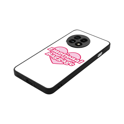 Emotional Baggage stylish phone case for oneplus 13r | glossy glass and slim fit