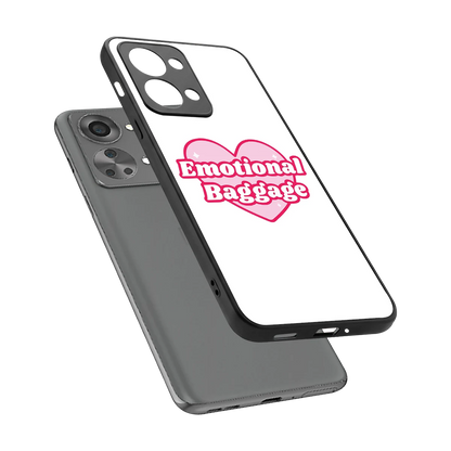 Emotional Baggage sleek oneplus nord 2t cover with tempered glass back and TPU edges
