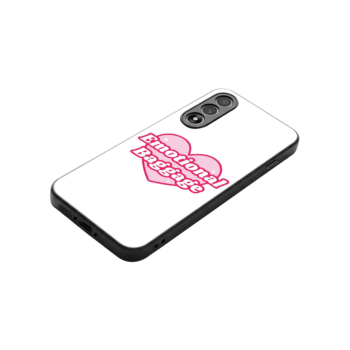 Emotional Baggage stylish phone case for oneplus nord 5 | glossy glass and slim fit