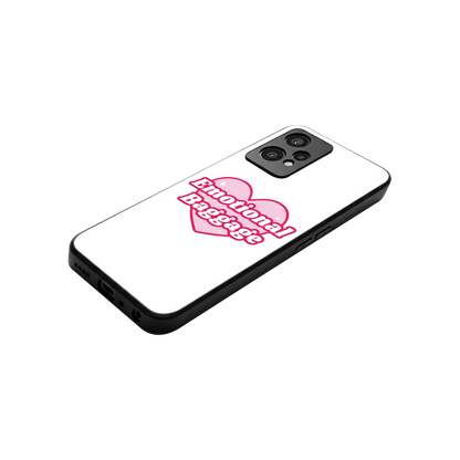 Emotional Baggage stylish phone case for oneplus nord ce 2 lite | glossy glass and slim fit