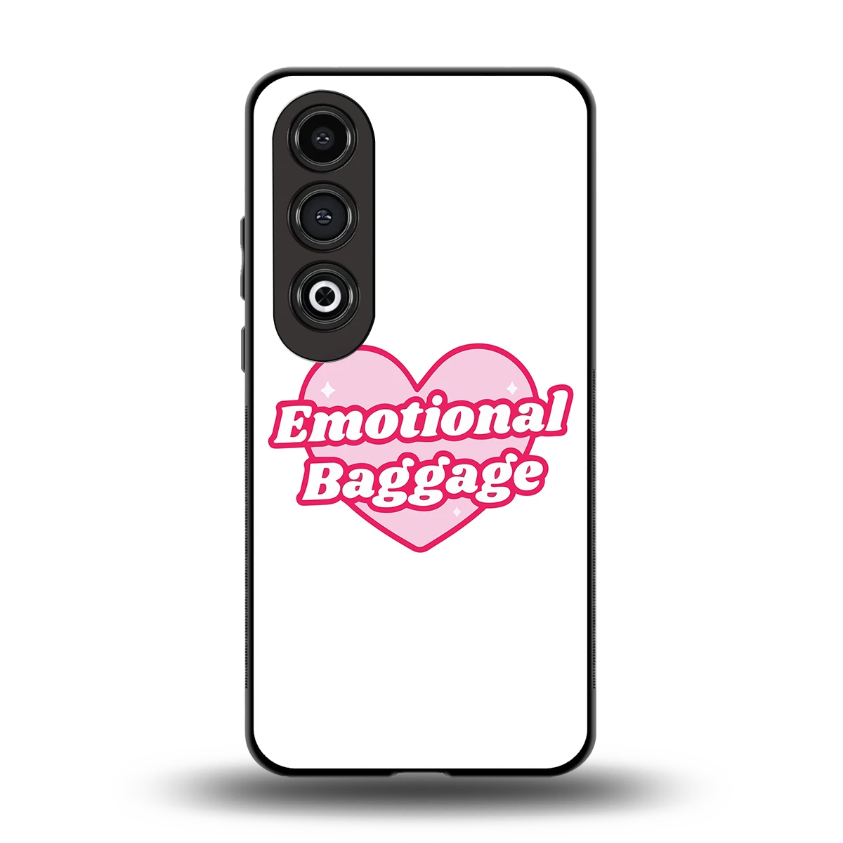 Emotional Baggage back phone cover | glass case for oneplus nord ce 4