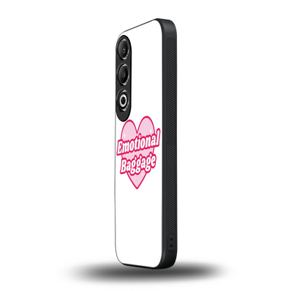 Emotional Baggage oneplus nord ce 4 mobile cover | shockproof glass phone case
