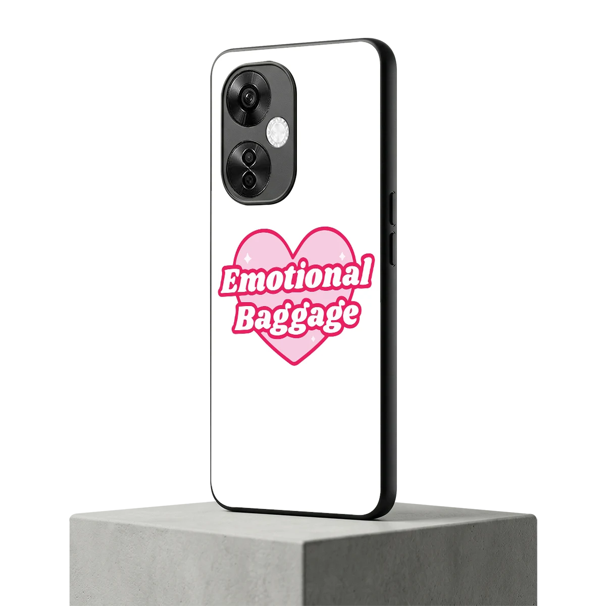 Emotional Baggage oneplus nord ce 3 lite mobile cover | shockproof glass phone case