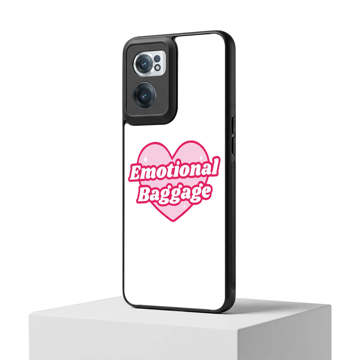 Emotional Baggage oneplus nord ce 2 mobile cover | shockproof glass phone case