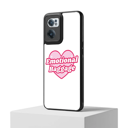 Emotional Baggage oneplus nord ce 2 mobile cover | shockproof glass phone case