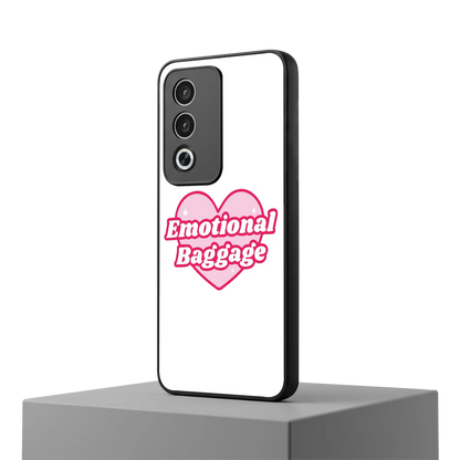Emotional Baggage oppo a3 pro mobile cover | shockproof glass phone case
