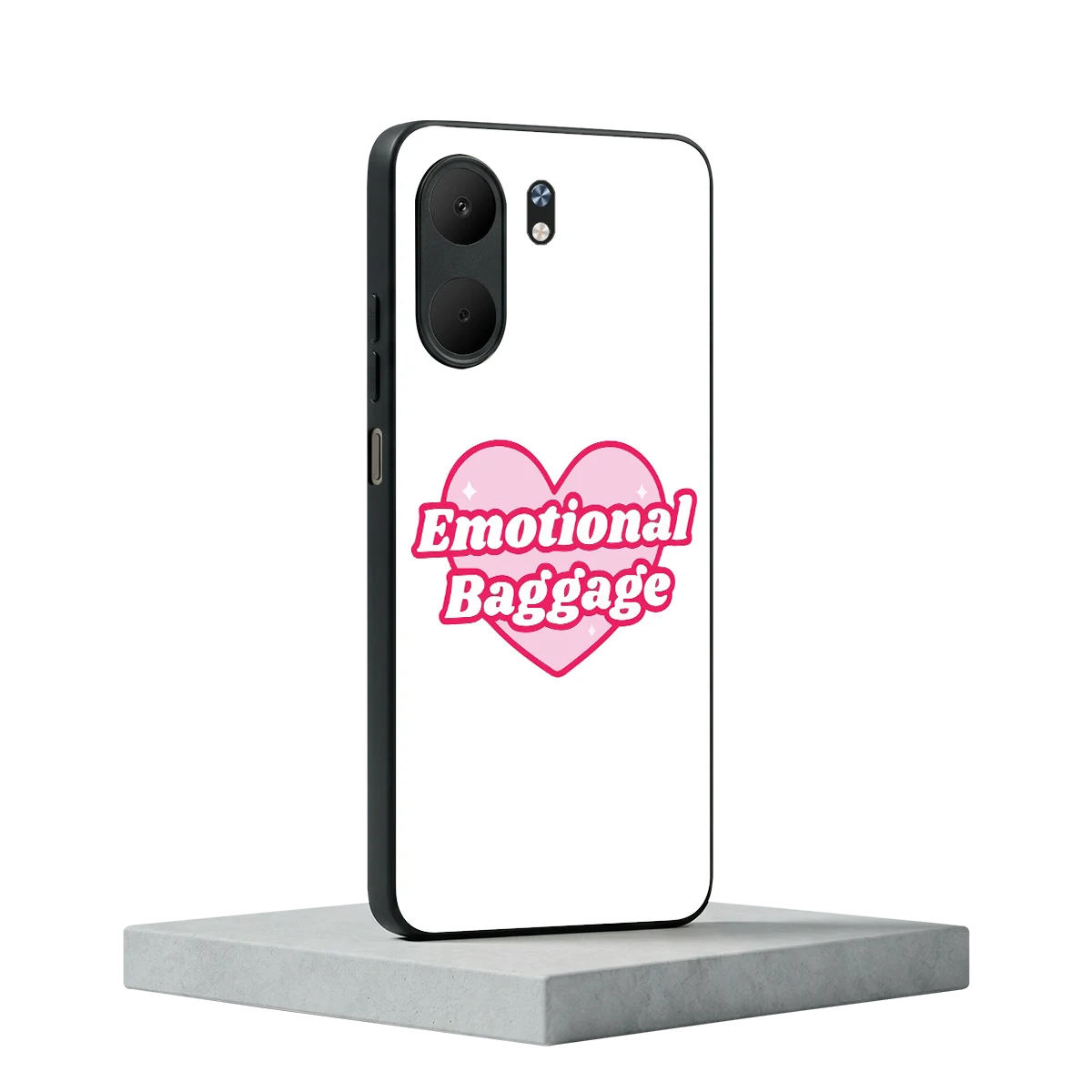 Emotional Baggage oppo a5x 5g mobile cover | shockproof glass phone case