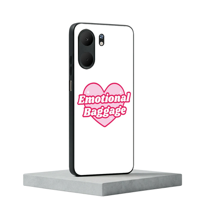 Emotional Baggage oppo a5x 5g mobile cover | shockproof glass phone case