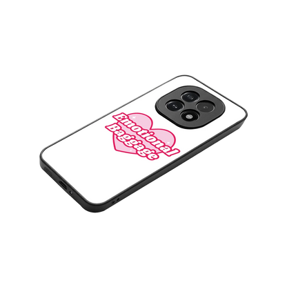 Emotional Baggage stylish phone case for oppo f29 5g | glossy glass and slim fit