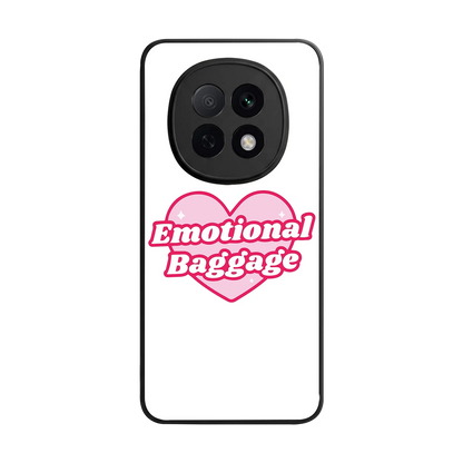 Emotional Baggage back phone cover | glass case for oppo f29 pro 5g