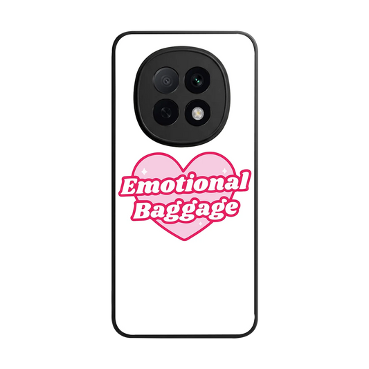 Emotional Baggage back phone cover | glass case for oppo f29 pro 5g