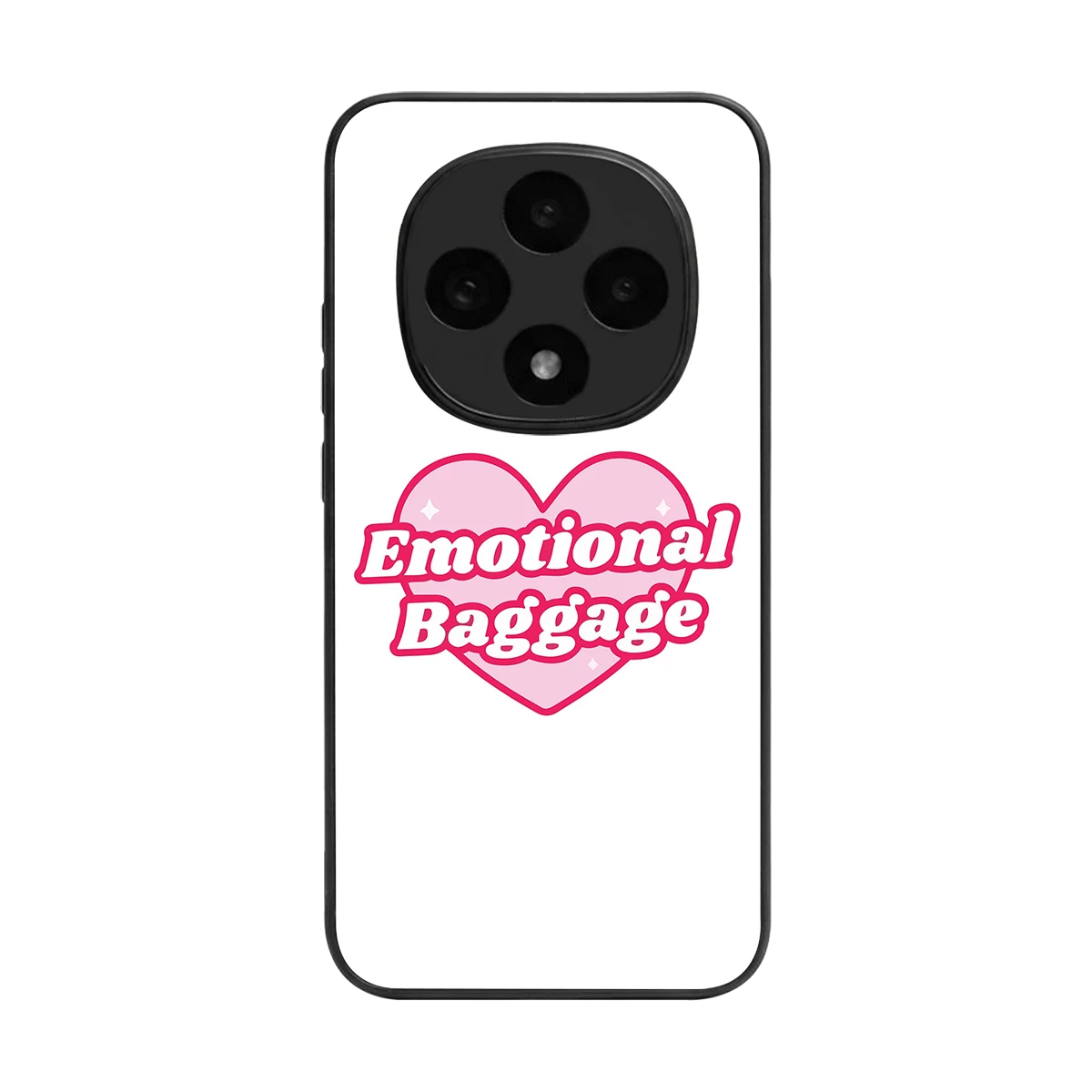 Emotional Baggage back phone cover | glass case for oppo f31 pro 5g