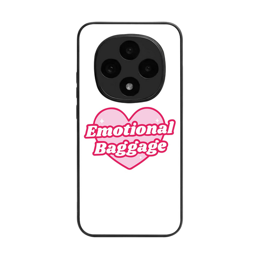 Emotional Baggage back phone cover | glass case for oppo f31 pro 5g