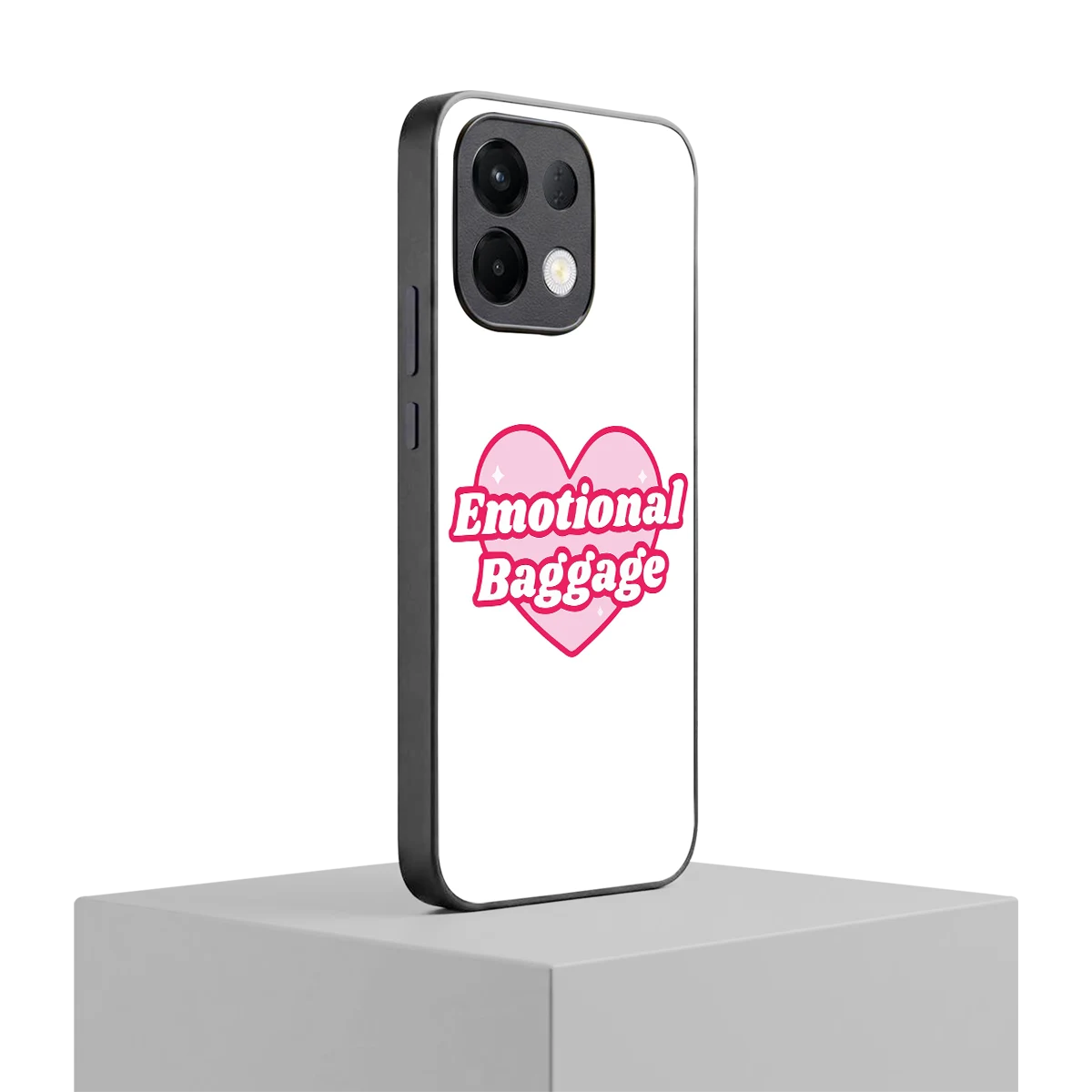 Emotional Baggage oppo k13 5g mobile cover | shockproof glass phone case