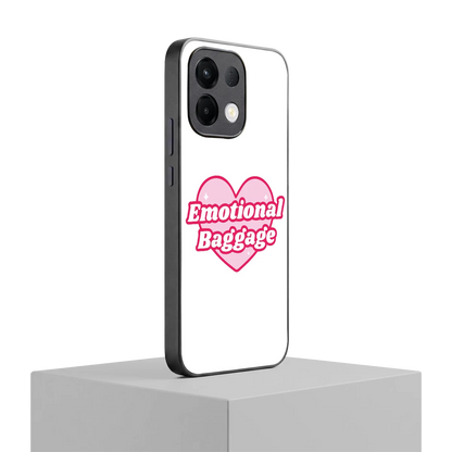 Emotional Baggage oppo k13 5g mobile cover | shockproof glass phone case