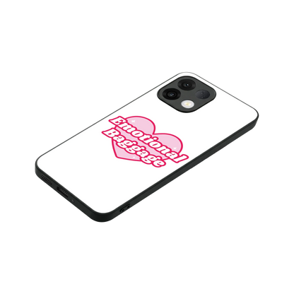 Emotional Baggage stylish phone case for oppo k13 5g | glossy glass and slim fit