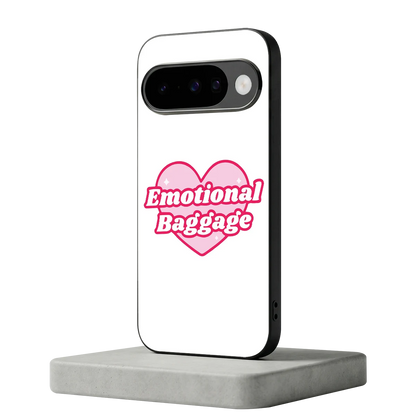 Emotional Baggage google pixel 10 mobile cover | shockproof glass phone case