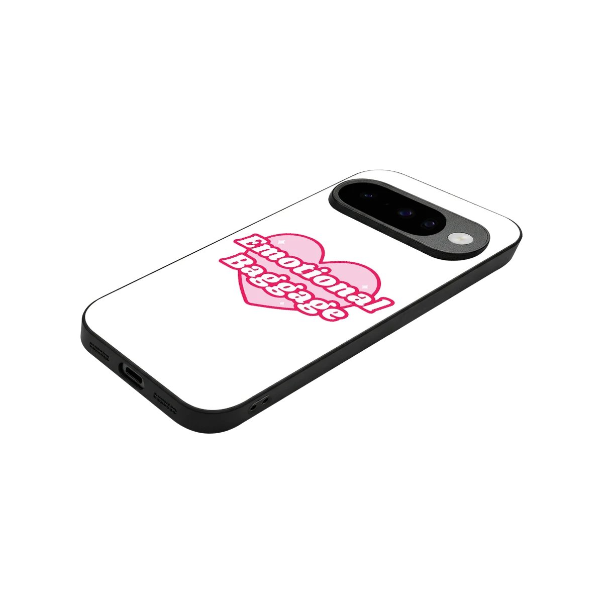 Emotional Baggage stylish phone case for google pixel 10 | glossy glass and slim fit
