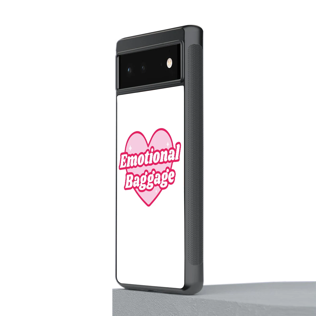 Emotional Baggage stylish phone case for google pixel 6 | glossy glass and slim fit
