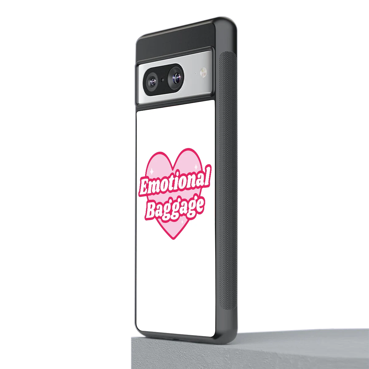 Emotional Baggage stylish phone case for google pixel 8 | glossy glass and slim fit