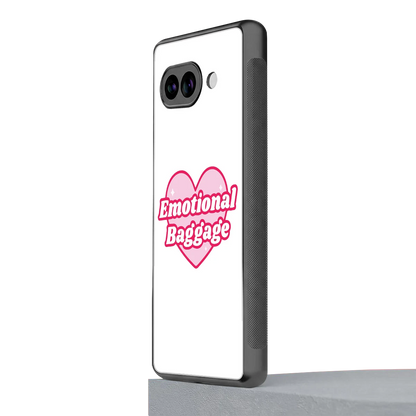 Emotional Baggage google pixel 10a mobile cover | shockproof glass phone case