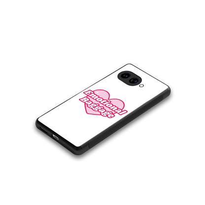 Emotional Baggage stylish phone case for google pixel 10a | glossy glass and slim fit