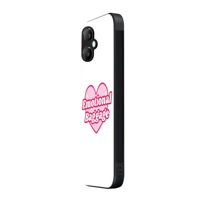 Emotional Baggage samsung galaxy a06 5g mobile cover | shockproof glass phone case