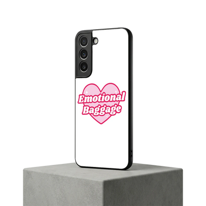 Emotional Baggage samsung galaxy s22 mobile cover | shockproof glass phone case