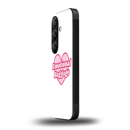 Emotional Baggage samsung galaxy s24 mobile cover | shockproof glass phone case