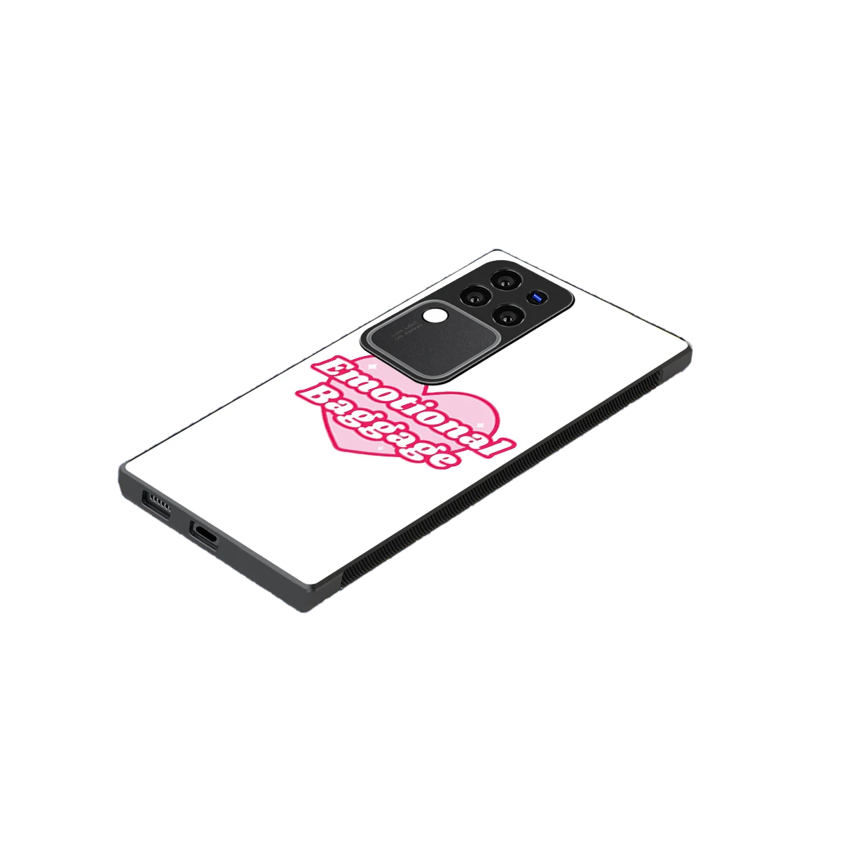 Emotional Baggage stylish phone case forvivo v30 pro | glossy glass and slim fit