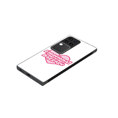 Emotional Baggage stylish phone case forvivo v30 pro | glossy glass and slim fit