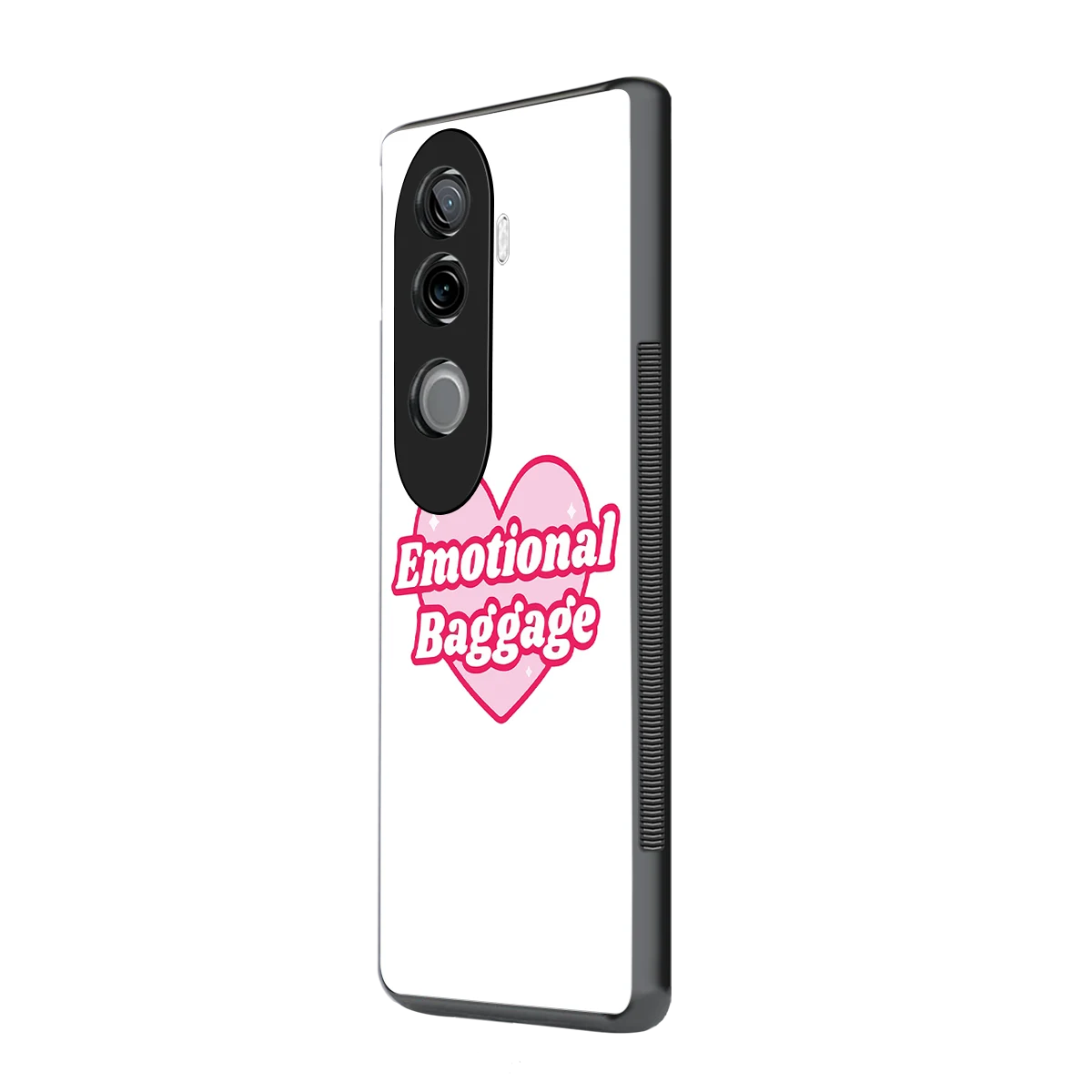 Emotional Baggage vivo v40e mobile cover | shockproof glass phone case