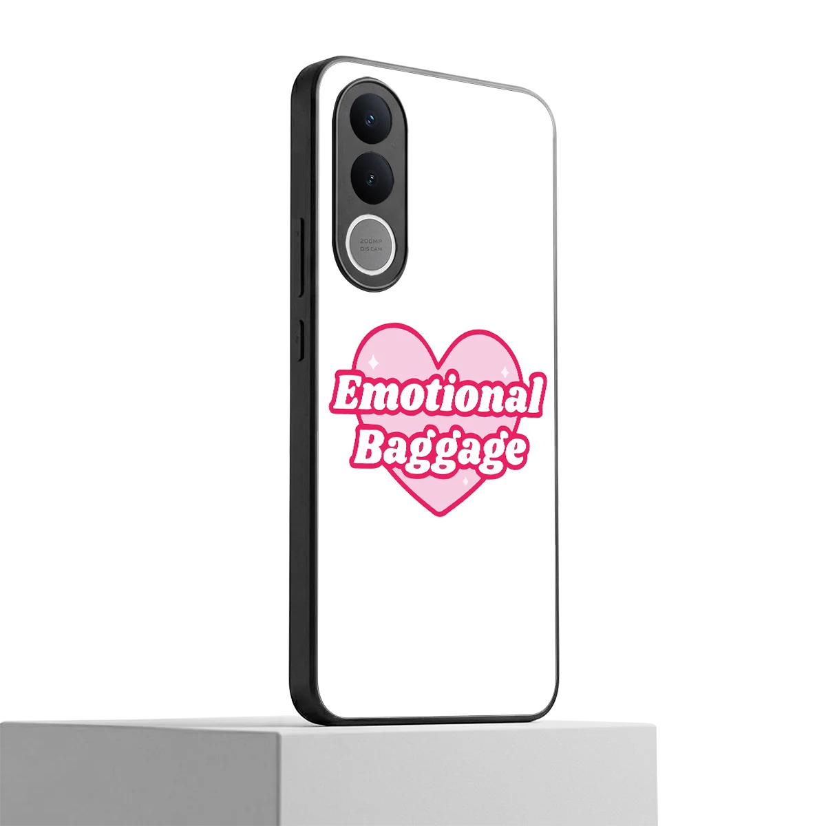 Emotional Baggage vivo v70 fe mobile cover | shockproof glass phone case