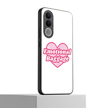 Emotional Baggage vivo v70 fe mobile cover | shockproof glass phone case