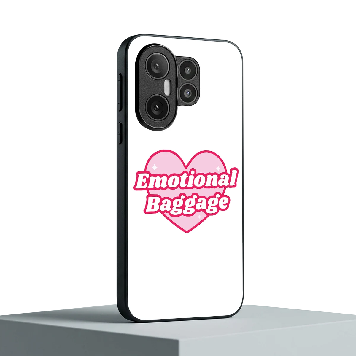 Emotional Baggage vivo x200 fe mobile cover | shockproof glass phone case