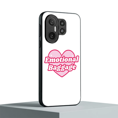 Emotional Baggage vivo x200 fe mobile cover | shockproof glass phone case