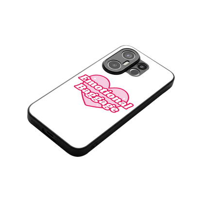 Emotional Baggage stylish phone case for vivo x200 fe | glossy glass and slim fit